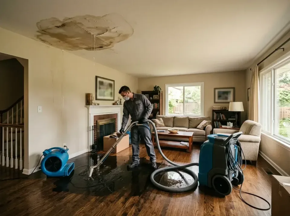 attic-pipe-burst-ceiling-drip-008 — frequently asked questions, Water Damage Restoration & Carpet Care in Ampere North, NJ